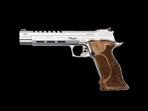 Sig Sauer P210 Skeleton pistol test