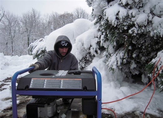 How to safely run a portable generator