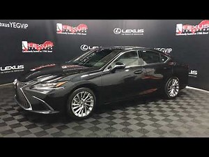 New 2022 LEXUS ES 350 LUXURY PACKAGE Sedan FWD Caviar Black | Lexus of Edmonton