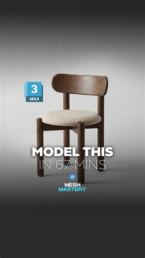 MeshMastery - Learn Autodesk’s 3ds Max! on Instagram: "Comment “3D” to get the limited FREE training. (Video)"