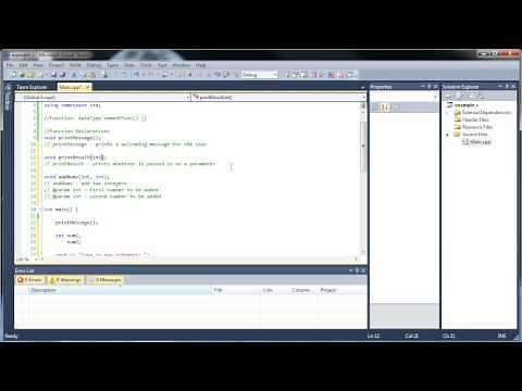 C++ Tutorial 12 - Variable Scope and Parameters