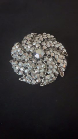 Vintage Rhinestone Flower Brooch Weiss Design Style Mid Century 1950s 1960s - Etsy