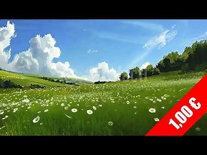 Sunny Wildflower Meadow – Fresh Spring HD Stock Footage (1920x1080)