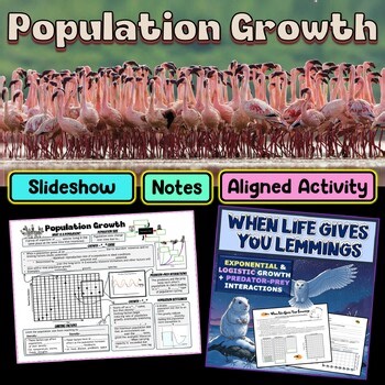 Population Growth Models COMPLETE Lesson Bundle | Environmental Science