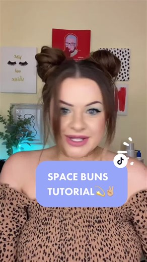 Space Buns Hair Tutorial: Messy Y2K Style for Kids