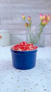How to deseed a Pomegranate 😂 #thekitchenmuse | The Kitchen Muse