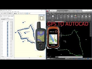 Cara Menampilkan Data GPS Garmin Ke Autocad