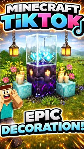 Minecraft Secret Beacon Hack 😱 TikTok Trick You Must Try! #shorts