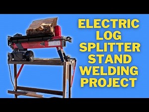 Welding a Log Splitter Stand with Harbor Freight’s Titanium unlimited 140 MP for 5 ton Log Splitter