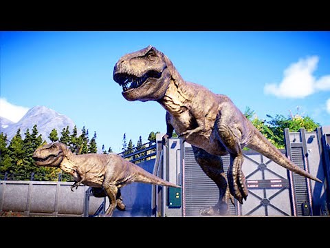 SANDBOX IN JURASSIC WORLD EVOLUTION 2 IS A WELCOMED CHALLENGE - New Dinosaur Park Speedbuild