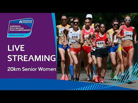 20km Senior Women - European Race Walking Team Championships, Podebrady (CZE)