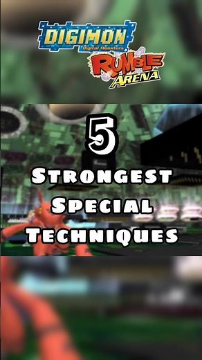 5 Strongest Special Techniques in Digimon Rumble Arena PS1