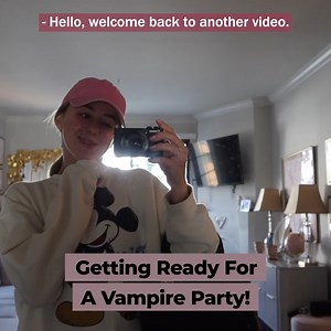Getting Ready For A Vampire Party! (my lifelong dream) | Chloe Lukasiak