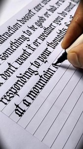 How to write in Gothic Calligraphy Practicing Old English Font #viralreels #art #calligraphy#lonecalligraphy#reelsfb#reelsviralfb#satisfyingvideos#reelschallenge#reelschallenge | Lone Calligraphy