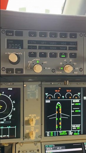 Airbus A350, what can be done if you EFIS or FCU fails, use the backup #airbus #airbusa350