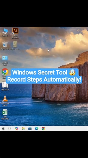 Windows Secret Tool 🤯 Record #shorts #techshorts #computer