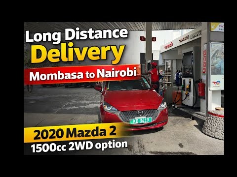Long Distance Delivery : Mombasa to Nairobi . 2020 Mazda 2 1500cc 2WD option