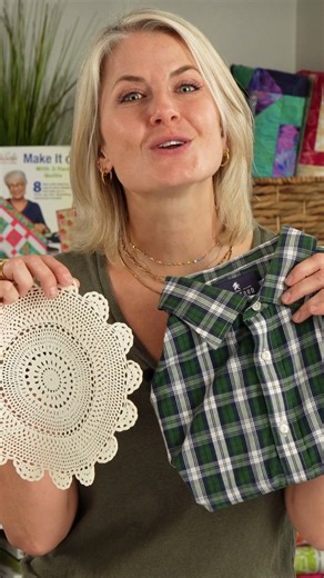 From inherited treasures to sentimental fabrics, we've all been there - unsure what to do with them. 🧵 But fear not! Join Fabric Cafe today as we unravel creative ways to turn those fabric stashes into cherished keepsakes on our YouTube Channel!💖 ⁠ ⁠ Watch: YouTube.com/FabricCafe⁠ ⁠ ⁠ ⁠ #FabricLove #DIYKeepsakes #CraftyIdeas | Fabric Cafe