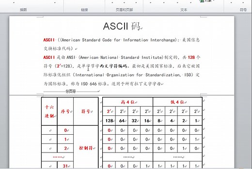 ASCII码