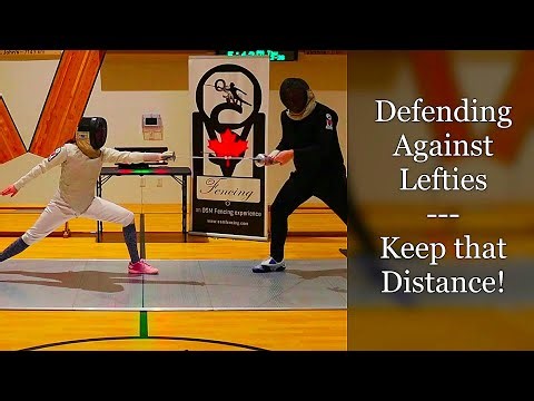 Defending Against Lefties: keep that distance!