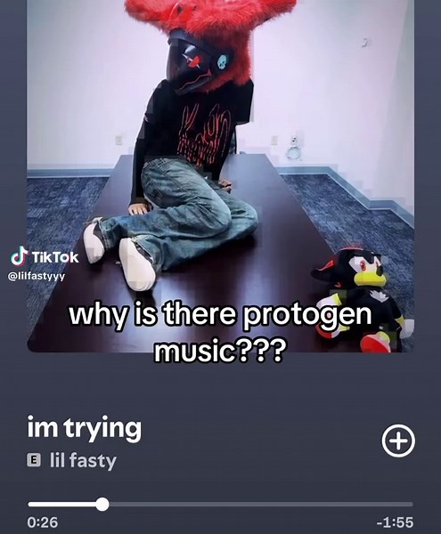 who let this slide bruh . protogens belong in the kitchen #furrymusic #protogenfursuits #lilfasty #hyperpop