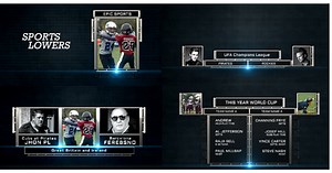 Dynamic Sports Broadcast Lower Thirds and Scoreboard Graphics