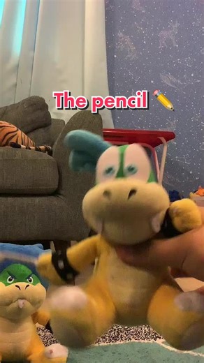 ‏#larrykoopa #larry #ludwigvonkoopa #pencil