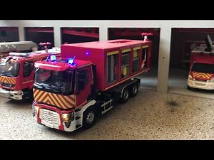 CAMIONS DE POMPIER ECHELLE 1/43