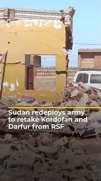 Sudan redeploys army to retake Kordofan and Darfur from RSF | AJ #shorts