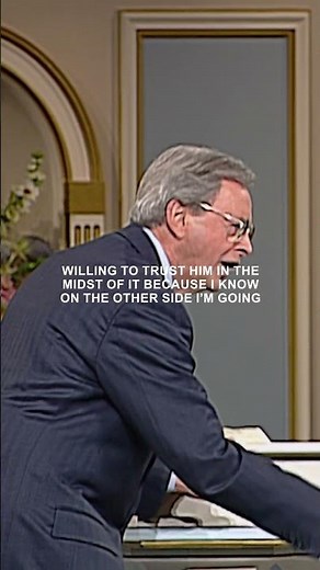 We must believe that the Lord is in the midst of our circumstances