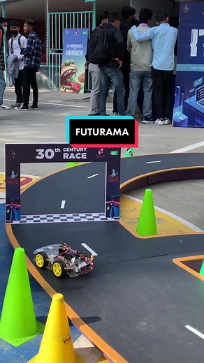 Did you miss today’s event? FUTURAMA is happening on 19th October as well🤖✨ #fyp #islingtoncollege #islingtonexperience