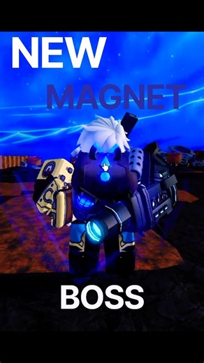 I fought the NEW Magnet boss 🧲🤖 #roblox #bloxfruits #fyp #viral
