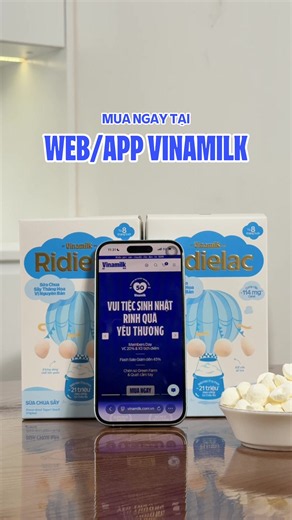 BỮA XẾ ĐỔI VỊ – GIÒN TAN BÉ MÊÊÊÊ ​ Cùng một nhu cầu về dinh dưỡng tiêu hoá khoẻ, mẹ luôn có nhiều cách để chăm bé ăn ngon hơn, vui hơn mỗi ngày.​ Có hôm là ly sữa quen. Có hôm là hũ sữa chua mát. Và hôm nay, bữa xế của bé có thể đổi vị với Ridielac Sữa Chua Sấy Thăng Hoa - dinh dưỡng từ sữa chua, giòn tan vui miệng như món snack bé mê.​ 💙 Làm từ sữa chua lên men tự nhiên từ men sống Châu Âu​ 💙 Chất xơ hoà tan cho bé tiêu hoá khoẻ ​ 💙 Công nghệ sấy thăng hoa cho vị ngon khó cưỡng ​ 💙 Miếng n