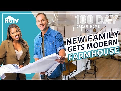 Transforming a Lot of Memories into the Perfect Family House | 100 Day Dream Home | HGTV