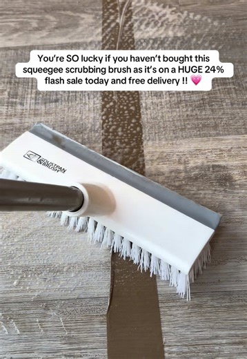 Discover the Best Squeegee Scrubbing Brush for Easy Floor Cleaning