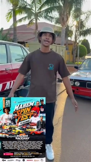 DAY 2 OF 25: Ntwana tsa Bapong TEAM ALZA Di Alza Erasmus Koketso Mogole will be joining us on the 25th of October 2025 in Mahem Raceway for the 6th Annual Mahem Spinfest The Reunion Edition. Tickets are available at your nearest computicket store and online. https://computicket-boxoffice.com/e/mahem-spinfest-the-reunion-c8rBYY #TEAMALZA #MAHEMSPINFEST #25OCTOBER2025 | NNTS Spinning Media