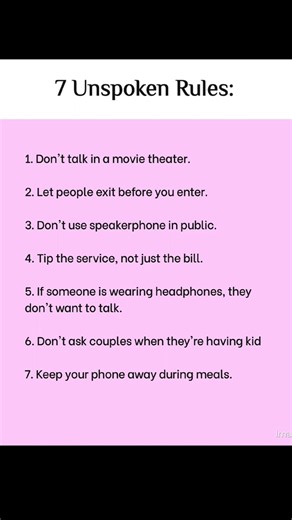 7 Unspoken Rules Everyone Should Follow 💯 | Basic Etiquette That Shows Respect