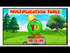Learn multiplication table of 10 || times table of 10