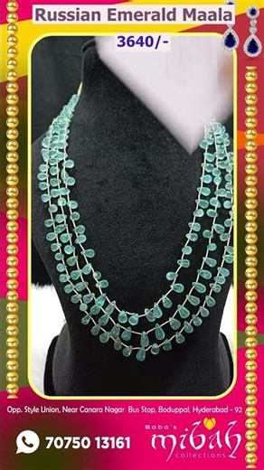 Russian Emerald Maala