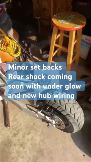 Backfire slight set backs #ergr #automobile #erides #supermoto #grandrapids #dirtbike #raceworld