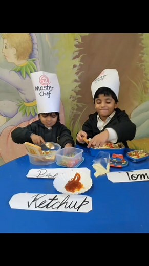 🧑🏻‍🍳 “Fireless Cooking Activity” – Nursery Kids 🌟 Our little chefs from Nursery had an exciting day exploring the joy of Fireless Cooking! 🥪🍎✨ With tiny hands and big smiles, they mixed, spread, and created delicious treats — all without using fire! 🔥🚫 This fun-filled activity helped enhance their creativity, coordination, and awareness about healthy eating habits, all while enjoying a hands-on learning experience. 💕 Cooking with care, learning with fun! 🍓🥰 #FirelessCooking #NurseryKi