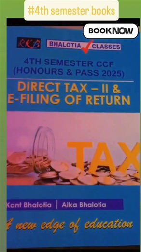 CALL US FOR B.COM 4TH SEM BOOKS #bhalotiaclasses