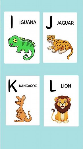 🦁 Animal Flashcards for Kids | Printable Learning Fun for Toddlers & Preschoolers #digitalart
