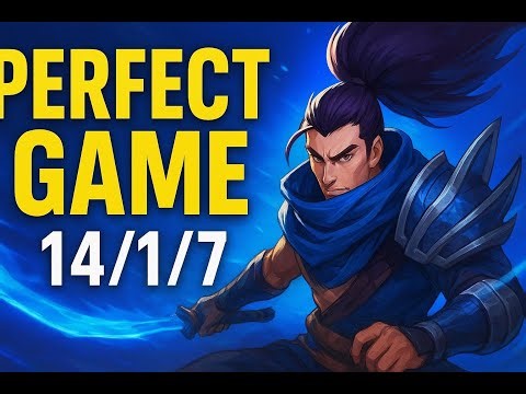 I Played the PERFECT Yasuo Game – 14/1/7 and UNTOUCHABLE