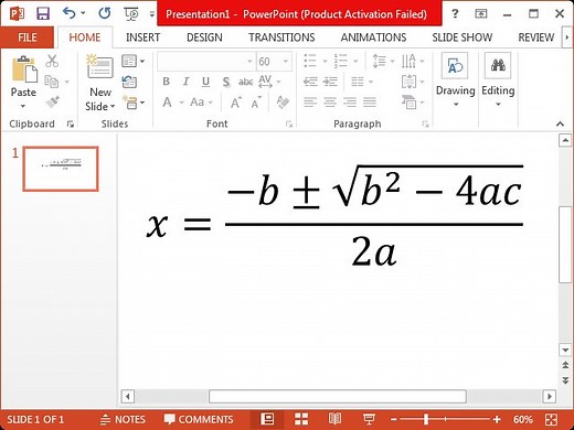 How to Do Square Root in PowerPoint | Techwalla