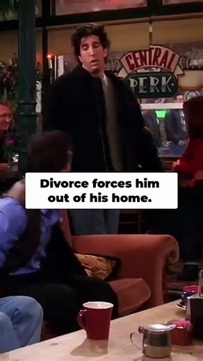 Ross’s hair becomes the least of his problems on Friends