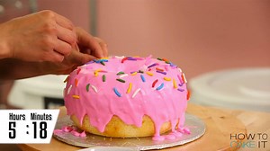It's #DonutDay today! 󾥸󾌧󾥸 Want to bake a Giant Donut Cake? --> http://bit.ly/YOsGiantDonutCakes