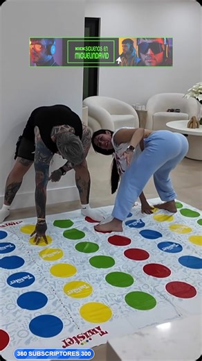 Locuras de Miguelin | Jugando Twister 😂 | Instagram