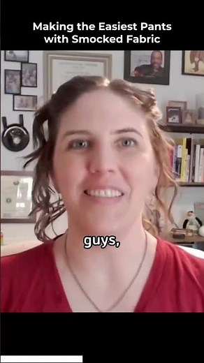 The Easiest Pants You will Ever Make - Smocked Pants Tutorial