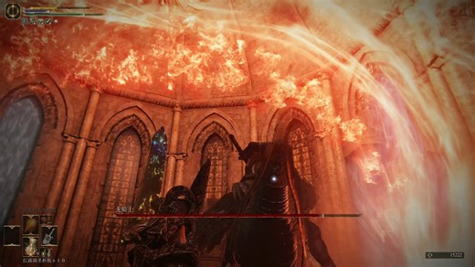 艾尔登法环 花园之眼mod开荒 龙骑士（七步成诗史诗级加强，黑夜骑兵加鬼刑部）